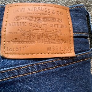 Mens Levi’s 511 36x32